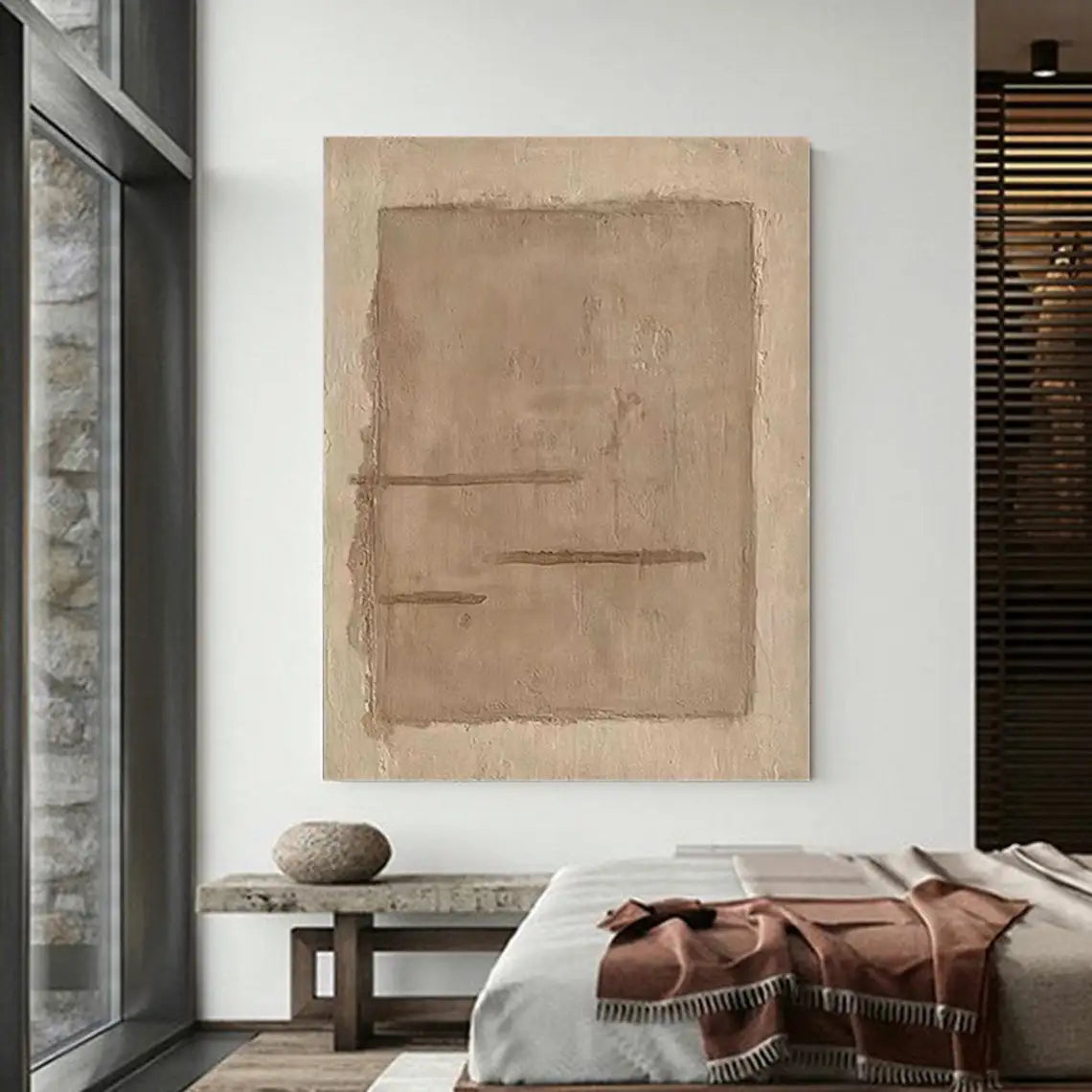 Hand Painted Painting On Canvas Modern Wall Art Gold And Grey Canvas Art Handmade Painting Texture Acrylic Art Living Room Decor
