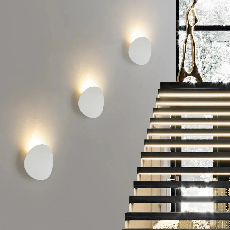 Outdoor LED Wall Lamp Waterproof Balcony Villa Wine Garden Courtyard Living Room Bedroom Light Luxury Creative Bedside Lamp