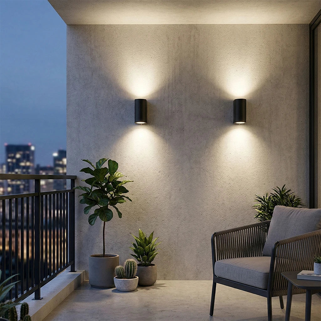 GU10 Up-Down Outdoor Wall Light