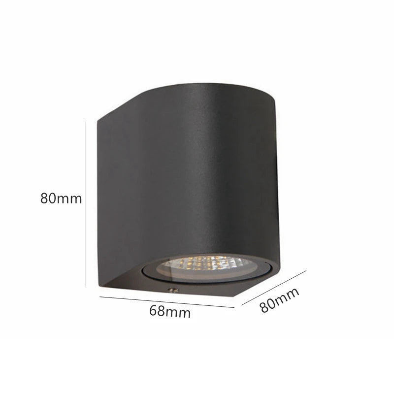 GU10 Up-Down Outdoor Wall Light