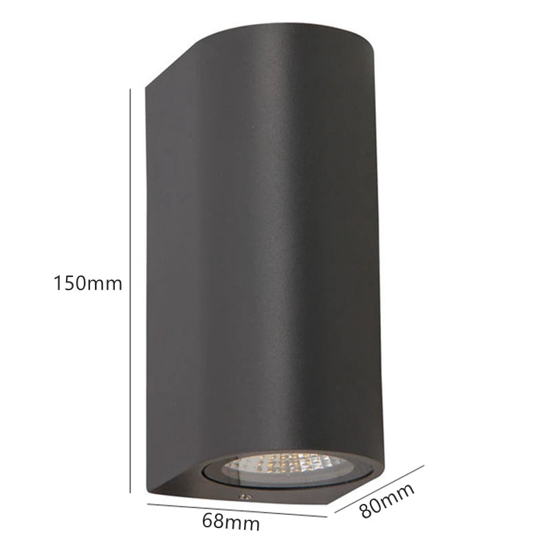 GU10 Up-Down Outdoor Wall Light