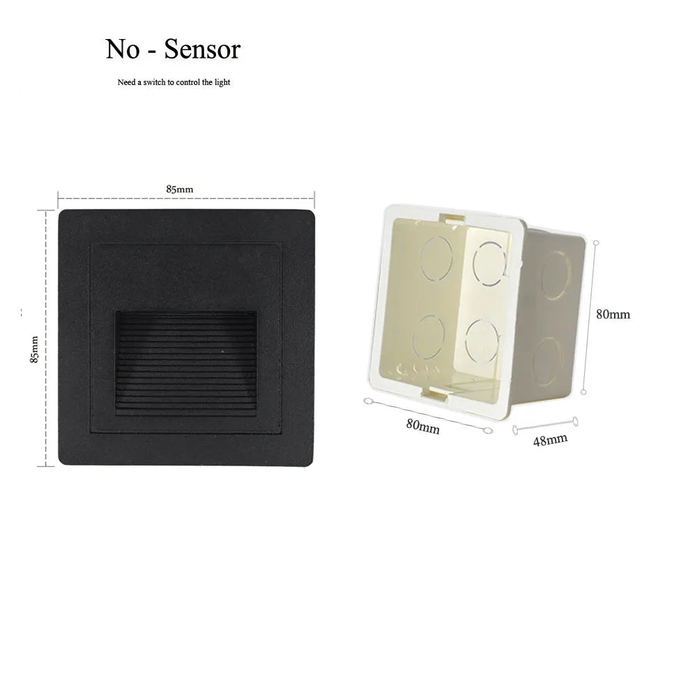 3W LED Embedded Step Light