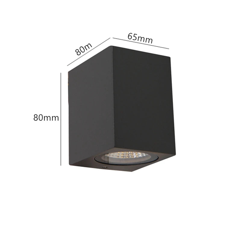 GU10 Up-Down Outdoor Wall Light